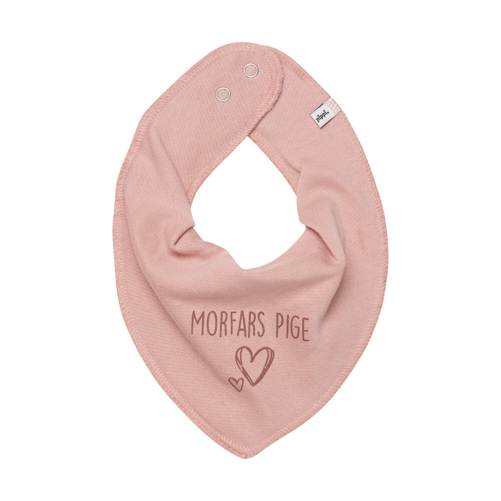 Bandana bib m. mormor+morfar.. - 524 - ONE SIZE