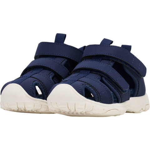 Sandal velcro infant - Navy peony