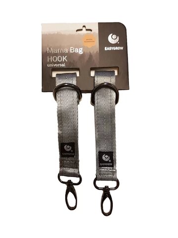 HOOKS for Mama bag grey