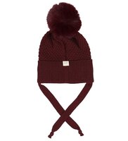 Chunky Oslo Beanie w fake fur - 1451