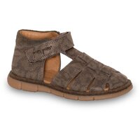 Sporty velcro sandal - Latte Leo