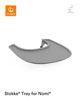 Stokke Tray til Nomi - grey