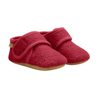 Baby wool slippers - Rio Red