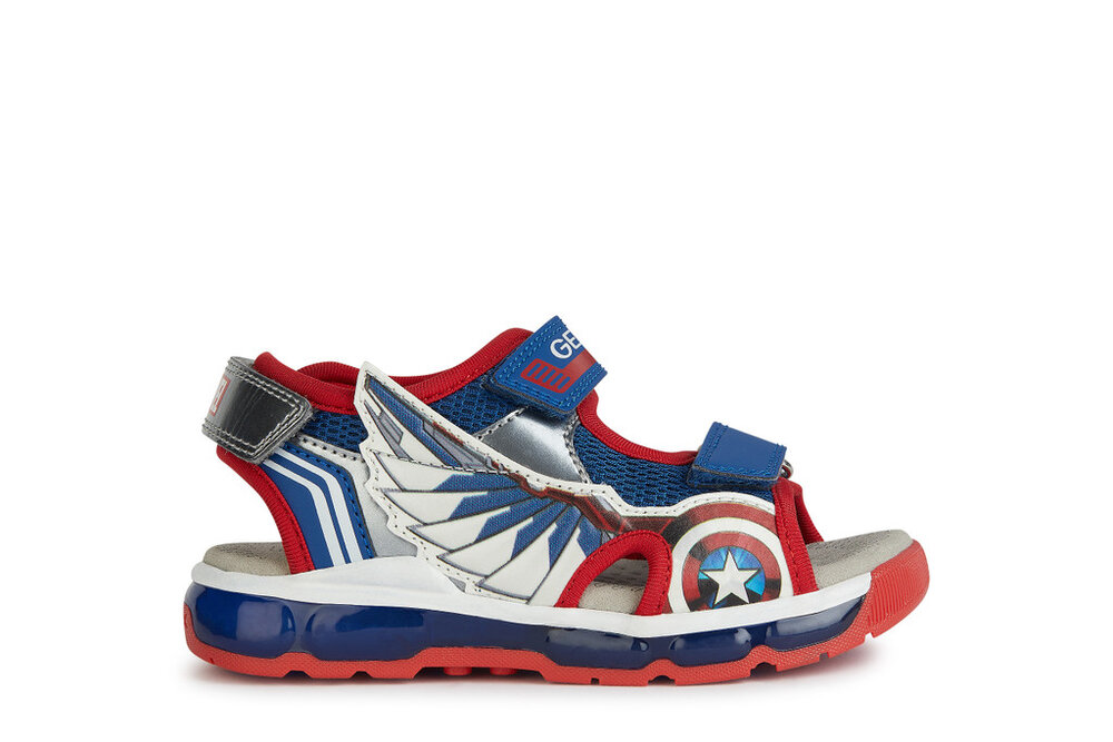 Geox Avengers - Sandal Android Blue/Red 31