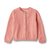 Magnella strik cardigan -rosette