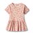 Birthe jersey kjole - rose flowers