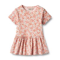 Birthe jersey kjole - rose flowers